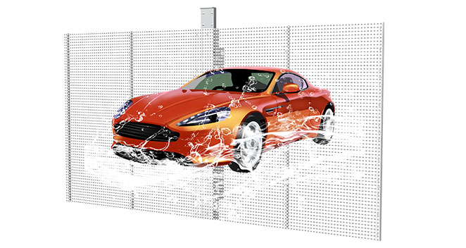 LED透明屏的透明原理是什么？