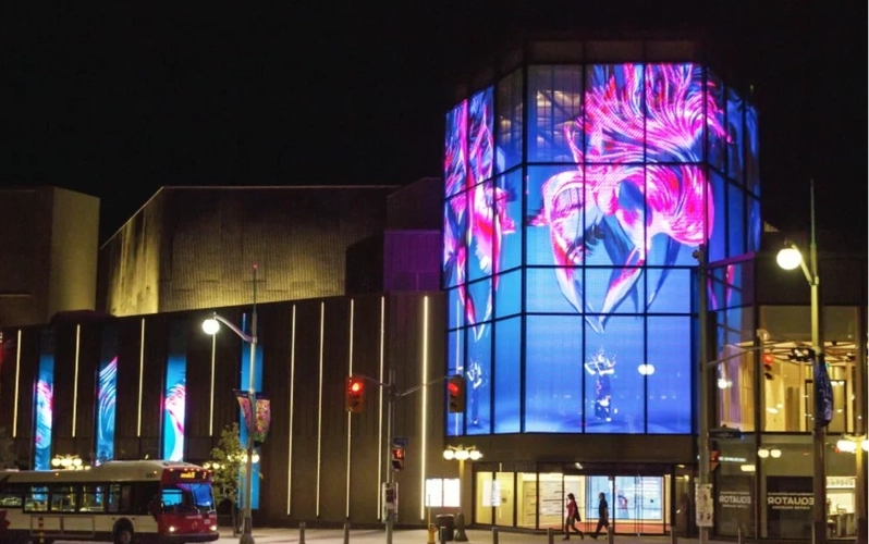 LED透明屏助力文旅夜游經(jīng)濟(jì)發(fā)展