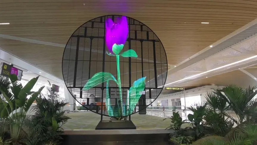 LED圓形透明屏有何優(yōu)勢？