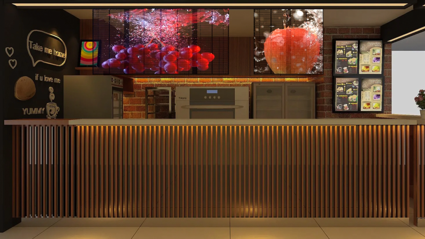 LED透明屏在餐飲領域有何優(yōu)勢？