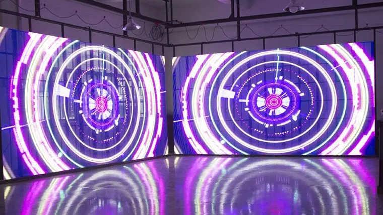 LED透明屏一半正常一半黑屏怎么辦？