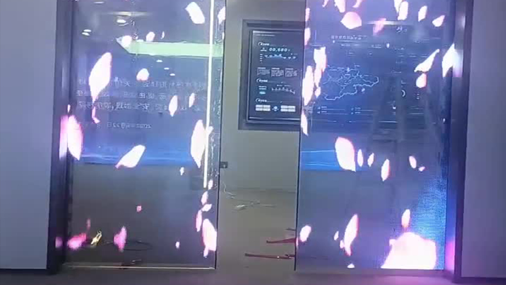 杭州某公司自動開合門