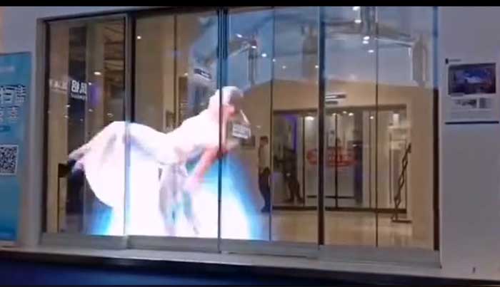 門店led透明屏