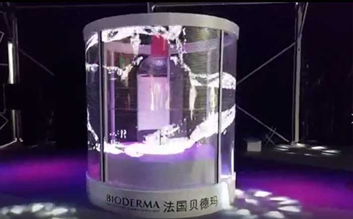 led格柵透明屏案例單品展示